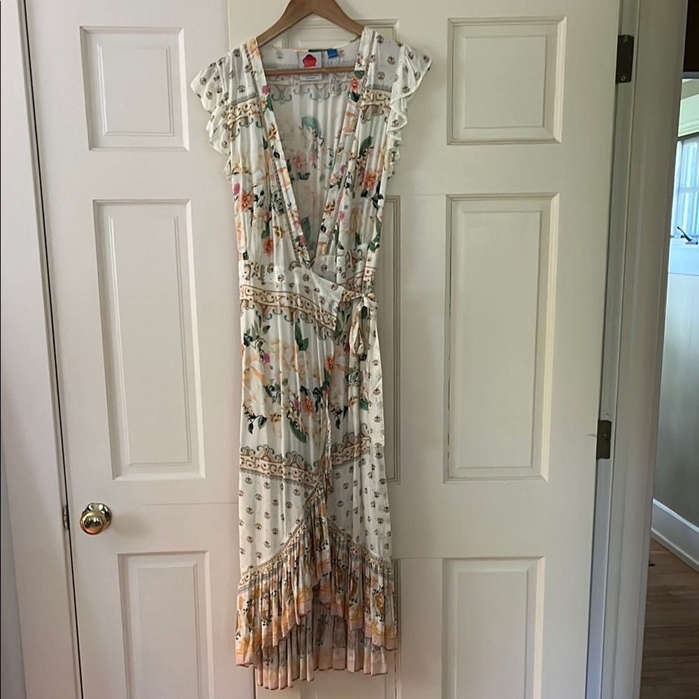 Farm Rio for Anthropologie wrap dress